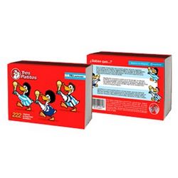 Fosforos de madera x 10 de 222 un.